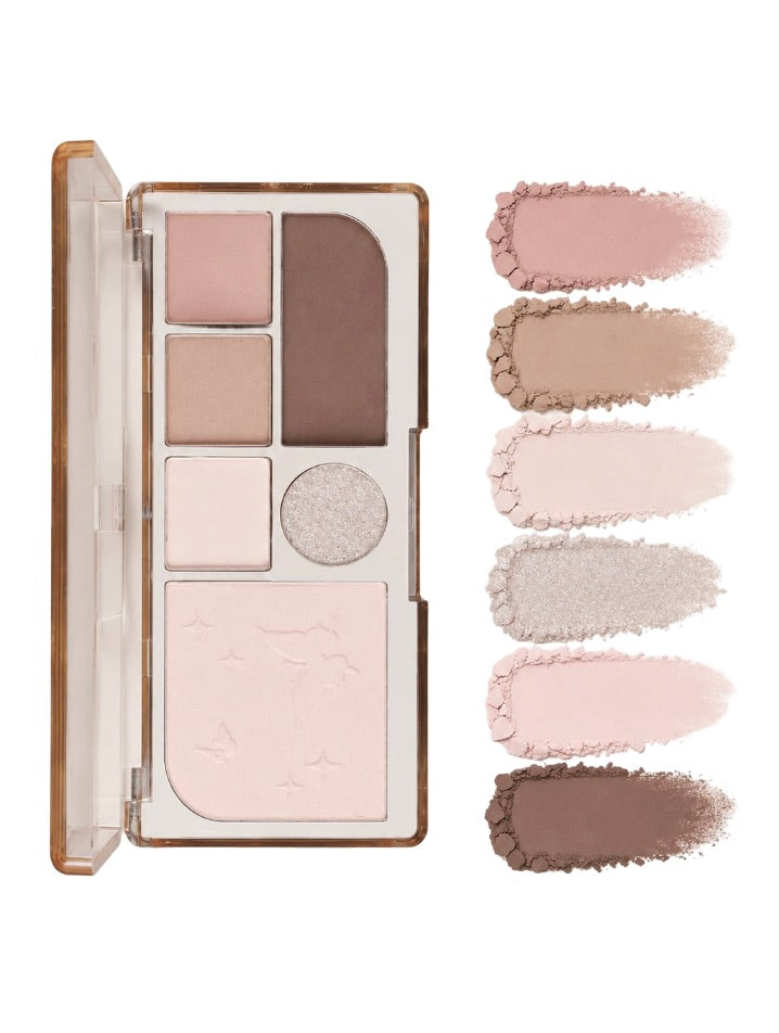 Eclats de Pivoine - Palette d'ombres à paupières & highlighter