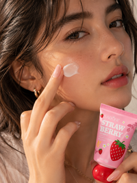 Crème Hydratante Fraise à la Vitamine C