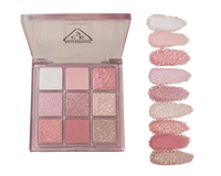 Pétale Cristallin – Palette d’ombres à paupières