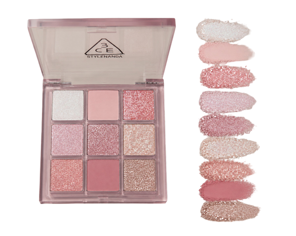 Pétale Cristallin – Palette d’ombres à paupières