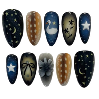 Nuit Enchantée – Press-On nails (24 pièces)