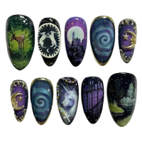 Forêt Enchantée – Press-On nails (24 pièces)
