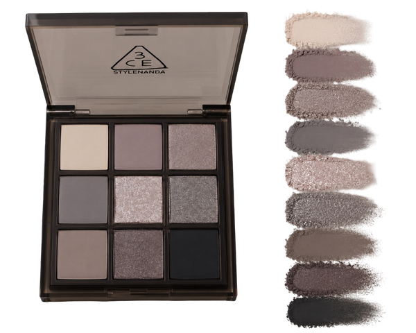 Voile d’argent – Palette d’ombres à paupières