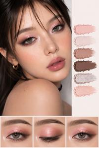 Eclats de Pivoine - Palette d'ombres à paupières & highlighter